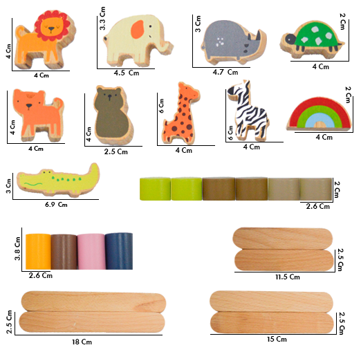 Tinkido ZooCrew – 25 ‑ Pack Animal Figures & (Ages 3+)