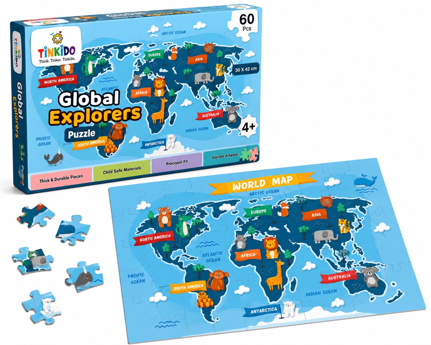 Global Explorers World Map — gallery