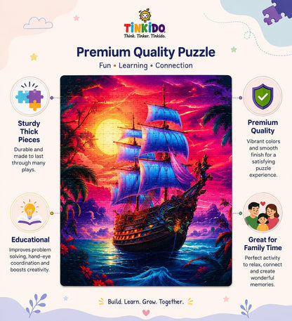 Magical Ship + Rainbow World — both puzzles