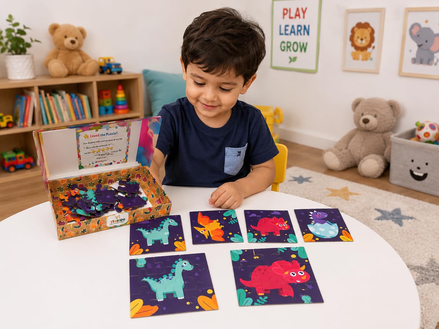 Dragon World puzzles — contents