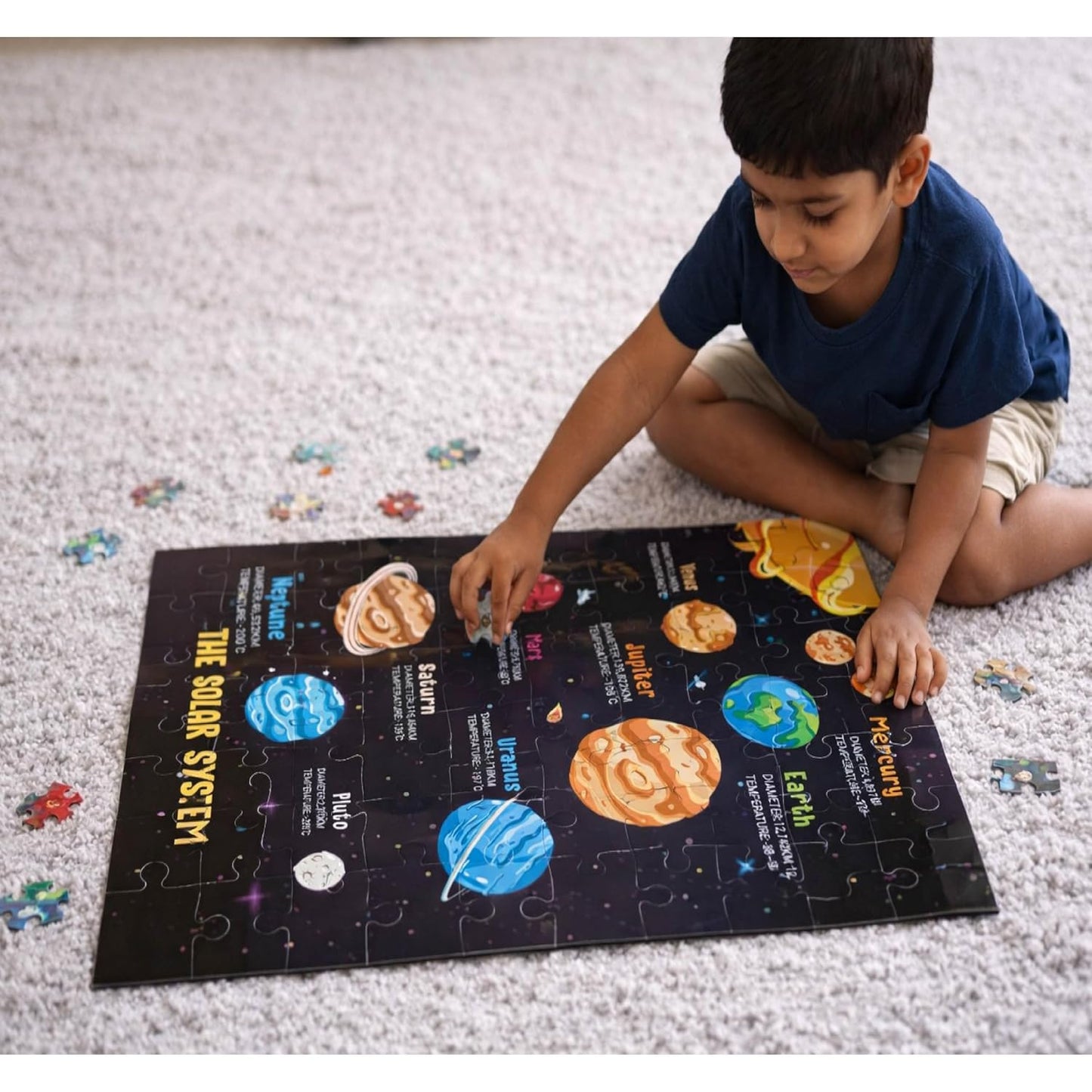 Solar System Adventure — finished puzzle