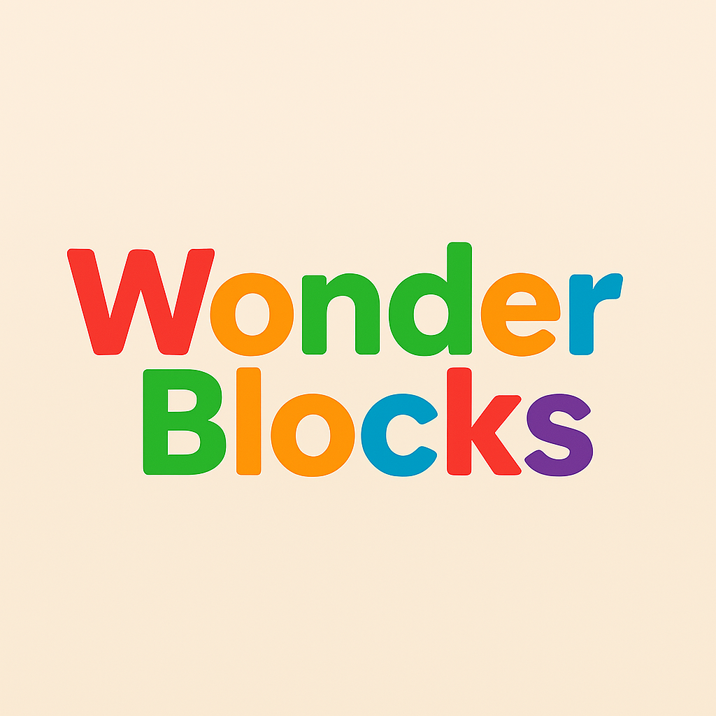 Tinkido WonderBlocks – 24‑Piece Wooden Builder Set (Ages 3+)